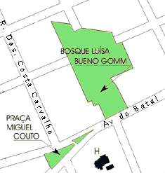 Mapa do Bosque