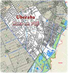 Mapa Uberaba