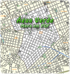Mapa bairro Agua Verde