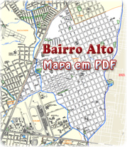 Mapa Bairro Alto