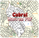 Mapa bairro Cabral