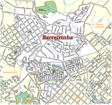 Mapa Barreirinha