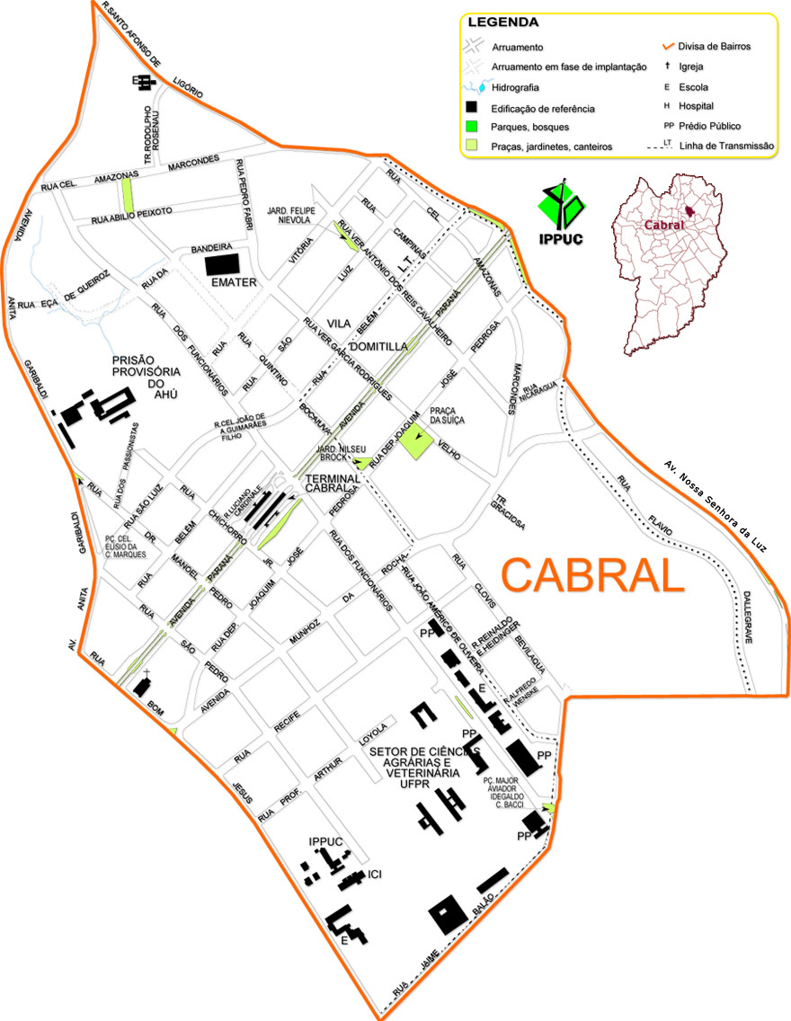 Mapa Cabral