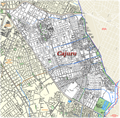 Mapa Cajuru