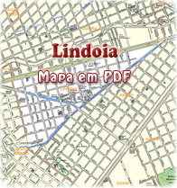 Mapa Lindoia