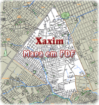 Mapa Xaxim